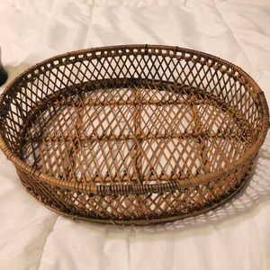 Retro Woven Basket 🧺